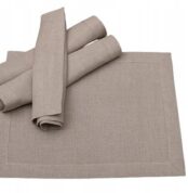 Podtalerze - podkładki pod talerze - lniane