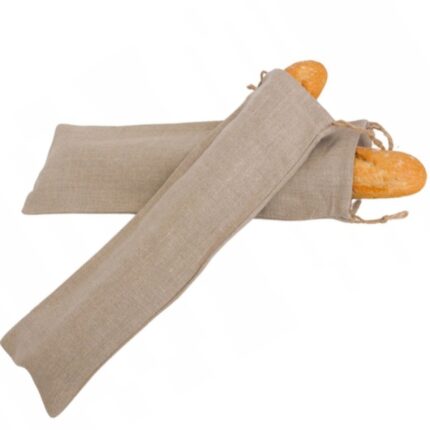 Lniany worek na bagietkę – 50 cm