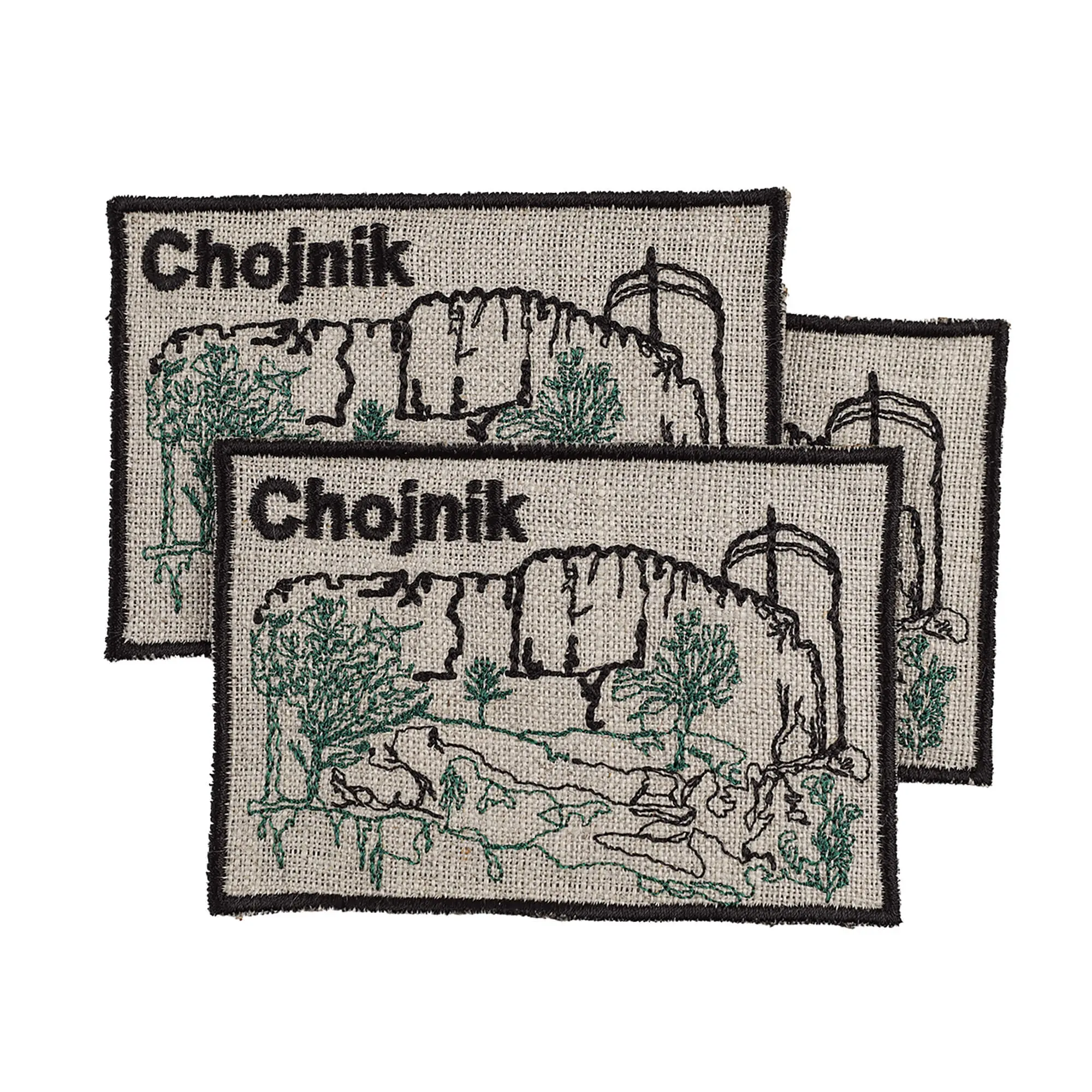 Haftowany magnes - Zamek Chojnik (Kopia)