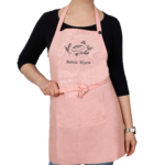 Fartuch bawełniany na prezent dla babci z personalizacją - różne kolory