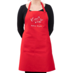 Fartuch bawełniany na prezent dla babci z personalizacją - różne kolory - Image 4