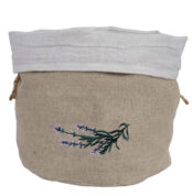 Lniany worek na chleb sakwa - różne warianty