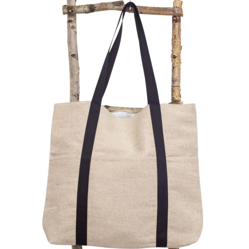 Torba lniana typu "EKO Style Stripes"