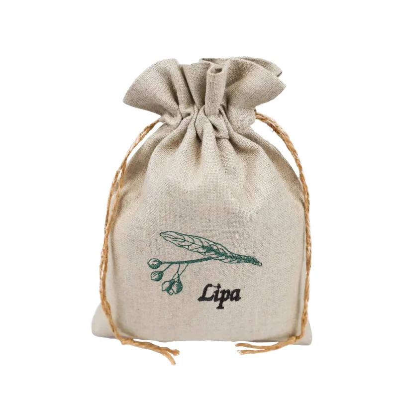 Lniane worki na zioła - zestaw 6 sztuk