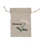 Lniany woreczek na krwawnik