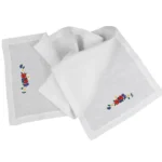 Bieżnik lniany z haftem - maki - Image 2